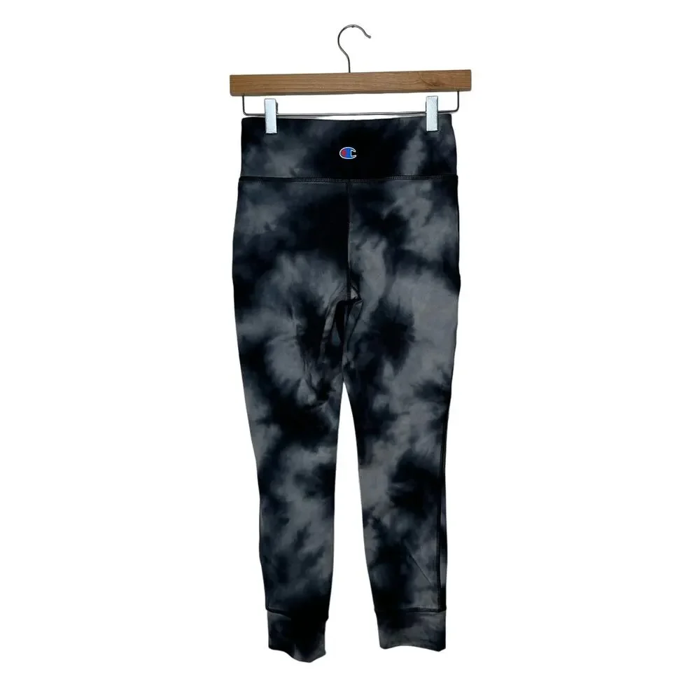 Champion Tie Dye Jogger Leggings Women’s Size Small Exercise Gym Workout
